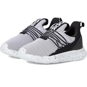 NWOT  adidas Unisex Lite Racer Adapt 7.0 Sneaker White/Black Size 7.5 Little Kid
